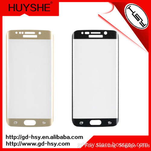 High quality Samsung s6 edge plus Asahi glass 3d full body anti-shock tempered glass cover screen film accept paypal